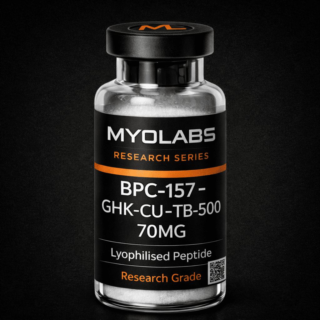 GLOW - BPC-157 + GHK-CU + TB-500 (70mg) 3ml Bottle